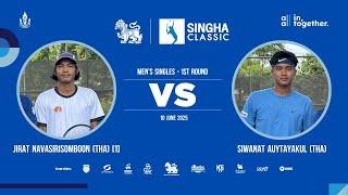 Jirat N[1] Vs Siwanat A | SINGHA CLASSIC 2025 (Men's Singles - 1st Round)