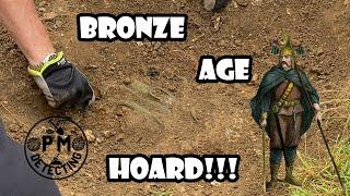 Bronze age hoard! Amazing palstave axes ! | Metal detecting UK | Minelab Equinox 800