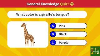 General Knowledge Fun Facts Quiz | Test Your Knowledge with These Weird Facts! 