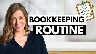 4-step plan for your bookkeeping routine (stay focused!)