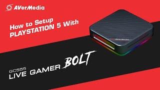 How to setup Playstation 5 with Live Gamer BOLT - Tutorial