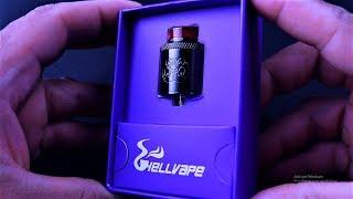 GUNMETAL DROP DEAD RDA byTVC & Heathen Hellvape///DRIP KINGZTV