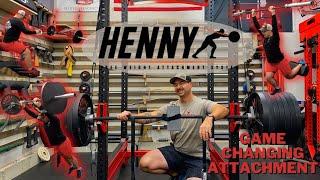 The Henny Attachment | GAME CHANGING TRAINING TOOL | In-Depth Review & Demo | Strongman Garage Gym