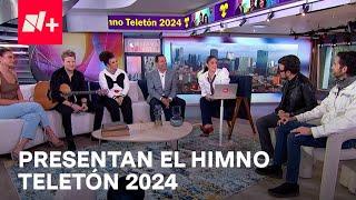 Lucerito Mijares, Alexander Acha, Aleks Syntek y Benny Ibarra Presentan el Himno Teletón 2024