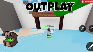 When u go max tryhard........ roblox bedwars