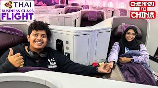 Going to China ️ | Thai Airways Business class  - Irfan's view