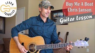 Buy Me A Boat - Chris Janson | Guitar Tutorial