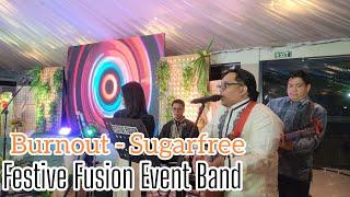 Burnout-Sugarfree (Cover) by Festive Fusion Event Band #reels #shorts #youtubeshorts