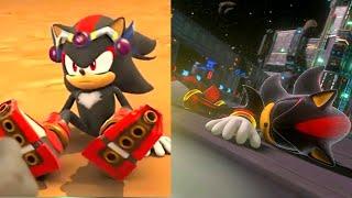 Change In Sonic Defeating Shadow - Sonic X Shadow Generations Vs Sonic Boom