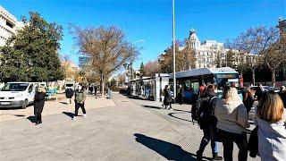 Madrid [4K] - PASEO de RECOLETOS - (Marzo de 2023)