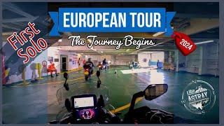 First Solo European Motorcycle Tour 2024 -  1. The Journey Begins