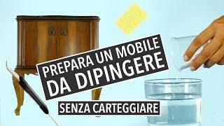 Senza carteggiare - preparare un mobile per la Chalk Paint