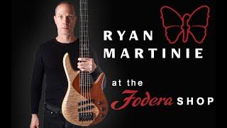 Ryan Martinie visits the Fodera Shop 