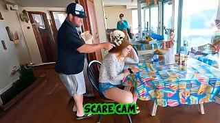 BEST SCARE CAM Priceless Reactions 2025#111 | Funny Videos TikTok | CoCo Scare Cam |