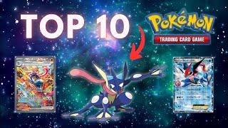 The 10 Most EXPENSIVE Greninja Pokemon Cards  #top10 #pokemon #greninja #twilightmasquerade