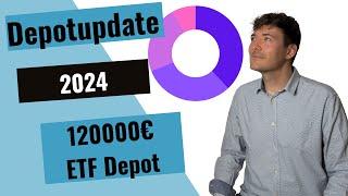 Depotupdate 2024: Mein ETF Depot wächst auf 120.000€!