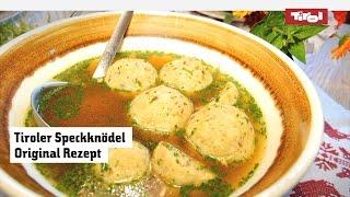 Tiroler Speckknödel: Tiroler Knödel Rezept zum Nachkochen ‍