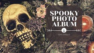 Making a Spooky Photo Album || Halloween Crafts & DIY || 1134 Press