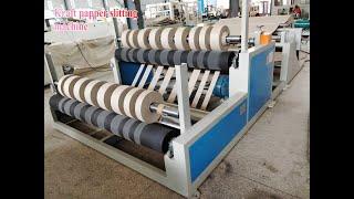 Kraft Jumbo Roll Slitting Machine & Paper core Making Machine