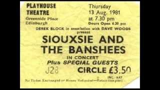 Siouxsie and the Banshees - Israel (Live @ Edinburgh 1981)