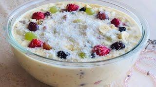 Sago Fruit Custard ( Sweet and Fruitful Custard  /iftar dessert/Eid2021recipe 10minrecipe #Shorts