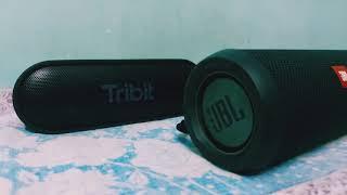 JBL Flip 3 SE vs Tribit Xsound go[upgrade version] sound bass comparison at 100% volume.