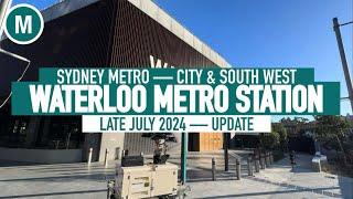 Waterloo Metro Station — Late July 2024