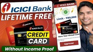 icici credit card apply || Lifetime free icici credit card || icici platinum credit card