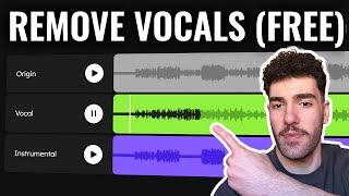 How To Remove Vocals From Songs (100% FREE)