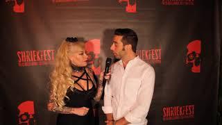 Shriekfest 2021 Red Carpet Interviews | Miguel Angel Ferrer, director of horror short, CULPA