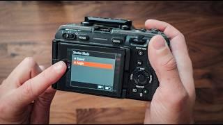 How to get Shutter Angle on your Sony FX3