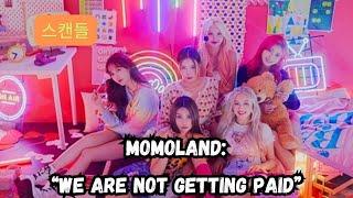 스캔들 Momoland's MLD Entertainment facing financial crisis and struggling to pay their duties