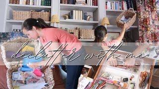 Declutter with Me! storage room, crafts + other hot spots