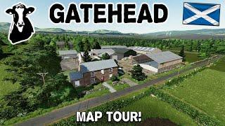 FANTASTIC! “GATEHEAD FARM” (MAP I MISSED) MOD MAP TOUR! ON Farming Simulator 22 (Review) PS5.