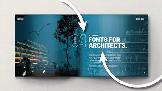 Fonts architects should be using