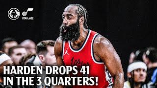 James Harden 41PTS in 30 Minutes vs. Jazz Highlights  | LA Clippers