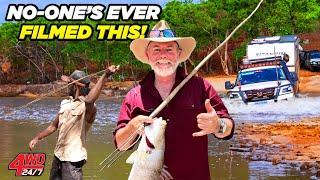 SPEARFISHING BARRA in DEADLY CROC COUNTRY - Off Grid in Cape York's INSANE west coast!