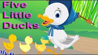 Five Little Ducks + Old McDonalds Had A Farm + Peek A Boo Sing Along Kids Songs #nurseryrhymes