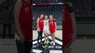 Caitlin Clark, Kate Martin, Lisa Bluder post game, Iowa Hawkeyes | Las Vegas Aces vs Indiana Fever