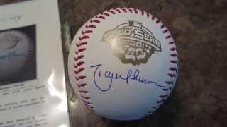 Randy Johnson Autographed 2001 World Series Baseball MVP - Powers Autographs