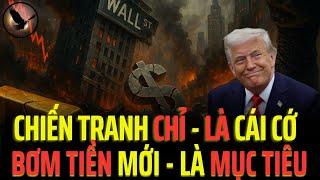 Phố Wall Gài Bẫy Cả Thế Giới: Chiến Tranh, Dầu, Vàng và Đô La Chỉ Là Sân Khấu!