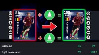 Free K. De Bruyne Best Training Guide  || efootball 2024 