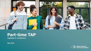 Part Time TAP Training Webinar