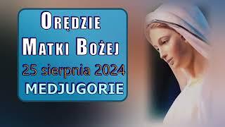 MEDJUGORIE - Orędzie Matki Bożej z 25 sierpnia 2024 - PRZESŁANIE KRÓLOWEJ POKOJU