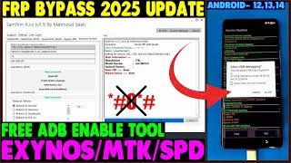  Finally FRP Bypass 2024-25 | New ADB Enable Tool | Exynos, MTK, SPD, Qualcomm FRP Unlock"