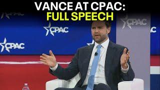 JD Vance CPAC Speech 2025: FULL SPEECH