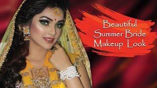 Beautiful Summer Bride Makeup  Look | Sharlina Hossain | Kona By Farnaz Alam