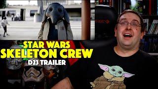 REACTION! Skeleton Crew D23 Trailer - Jude Law Star Wars Series 2024