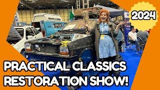 Practical Classics Restoration Show NEC March 2024 - lots of classic cars!