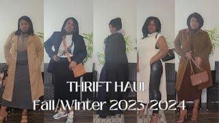 Discover the Hidden Gems: Fall/Winter 2023/2024 Thrift Haul and Styling Ideas